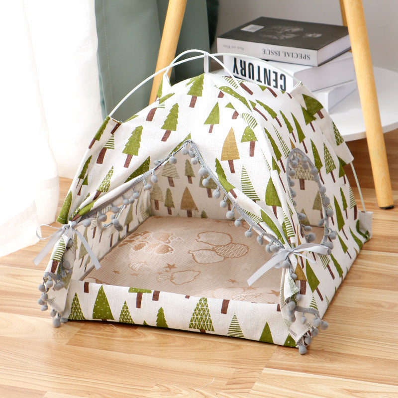 
                  
                    Cat Tent Cat Cat House Enclosed Pet Bed
                  
                