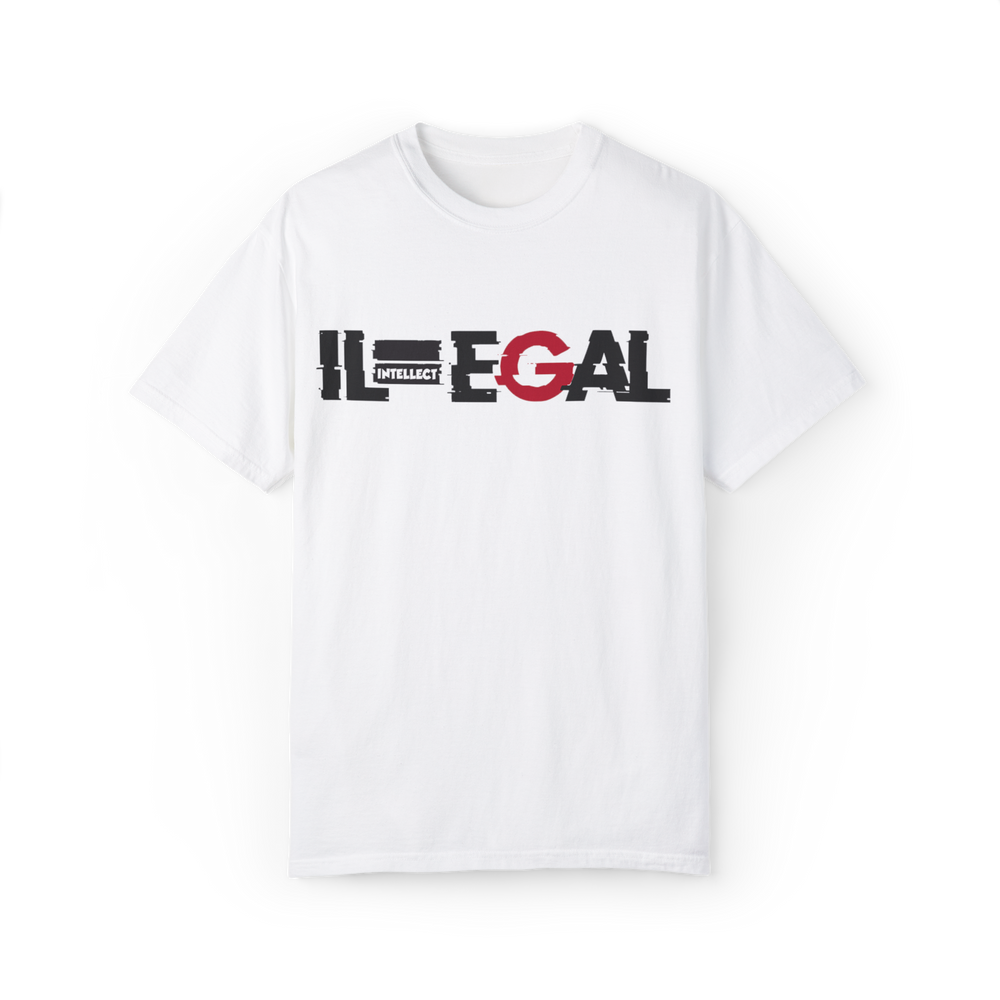 Ilegal Intellect Unisex Garment-Dyed T-Shirt